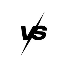logo VS versus letters initial   © yvessurrection