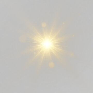 Golden sparkle explosion with glowing particles and bright light rays.PNG