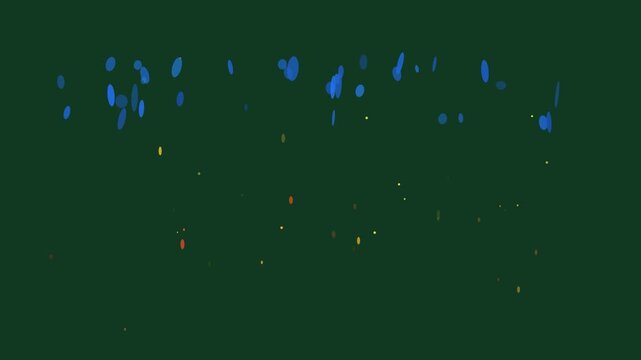 Dynamic glowing particle stream against dark cosmic background with video captures mesmerizing cascade luminous particles flowing gracefully across deep space themed backdrop (6854)