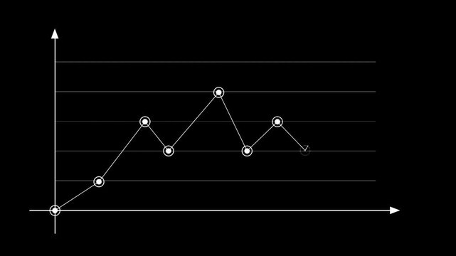 business graph showing growth animation, Motion animated footage. Statistics bars columns growth, arrow up. Finance, Bar graph going up, Profit concept, positive increase chart. business graph