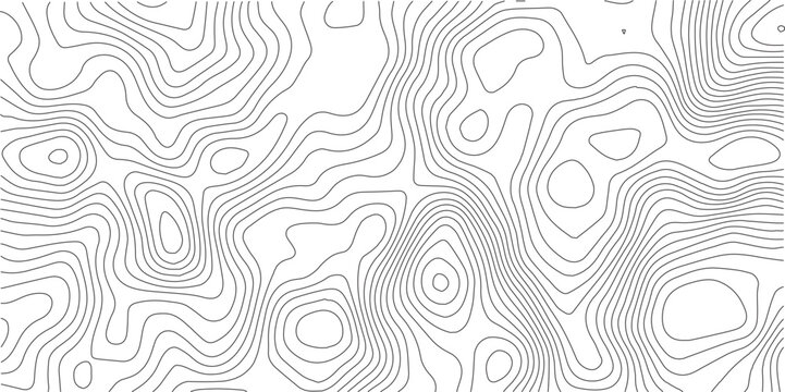 Topographic Background. Abstract wavy and curved lines background. Abstract pattern with Lines. Background of the Topographic Map. Abstract geometric topographic contour map background Free Vector	