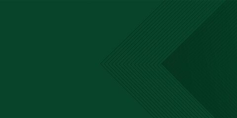 Fototapeta premium Abstract green line creative geometric art modern