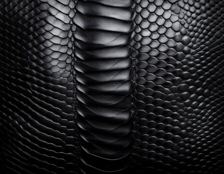 real shagreen stingray skin texture in black