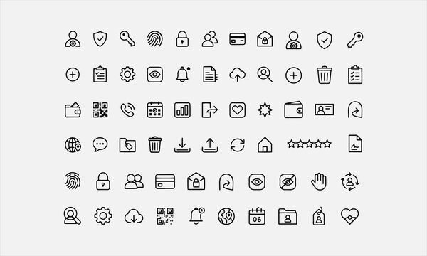 Account management icon set. Includes client engagement, retention, sales support, verified and more vector illustration