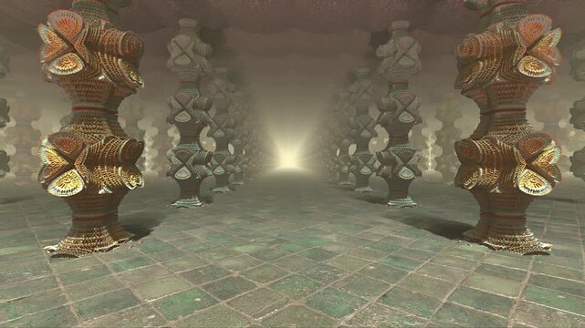 Temple 02 - Fractal Landscapes H.264 high quality loop