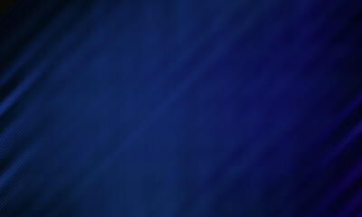Obraz premium Abstract dark blue background with diagonal speed lines and subtle texture for corporate presentation design.