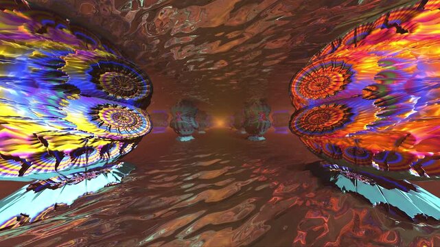 Temple 05 - Fractal Landscapes H.264 high quality loop