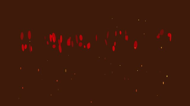 Luminous red liquid drips in dark space with fluid patterns against deep dark backdrop evoking sense cosmic movement intensity captures cascading streams forming intricate fluid (201)