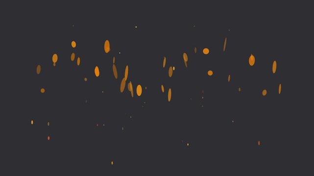 Luminous glowing molten drops cascading in dark space with dynamic motion with background intense luminosity droplets flowing scattering luminosity fluid movement video captures (170)