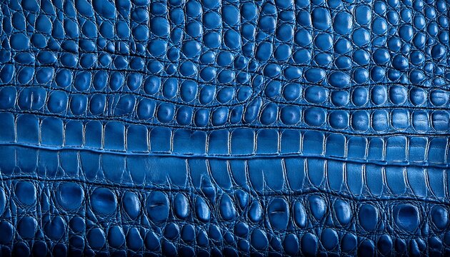 blue crocodile skin texture background