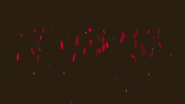 Dynamic glowing red liquid streams cascading dark background abstract motion with creating intense abstract visual effect cascading dynamically across captures flowing streams (155)