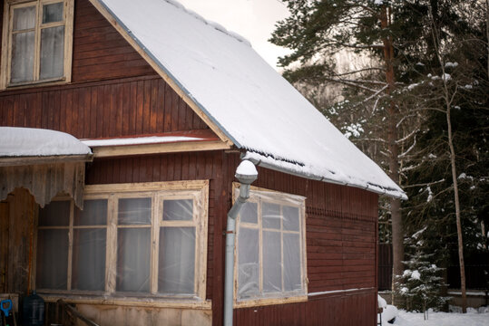 wooden country shed