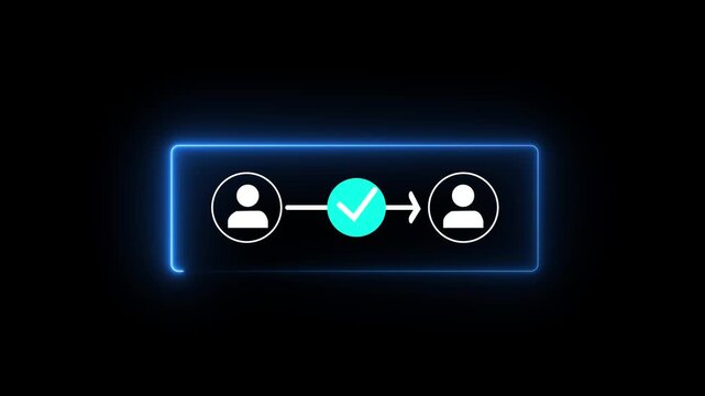 Online banking transfer money concept. Internet bank account deposit. Finance business. Financial deposit technology. Motion graphics of concept
