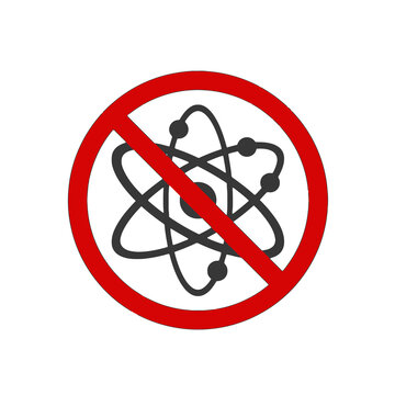 No Nuclear Symbol, Nuclear Prohibition Sign