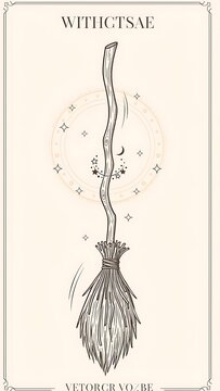Antique botanical illustration of witch hazel plant.