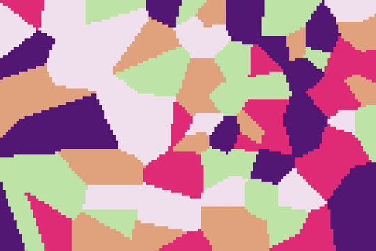 Abstract Colorful Geometric Mosaic Pattern Background