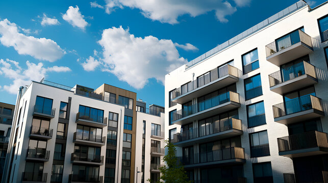 residential building in the city