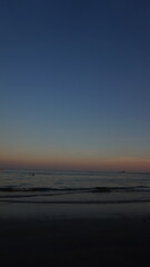 Obraz premium sunset at the beach