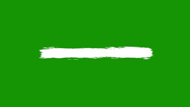 Paint Brush Stroke Motion Graphics Overlay Lower Third Matte