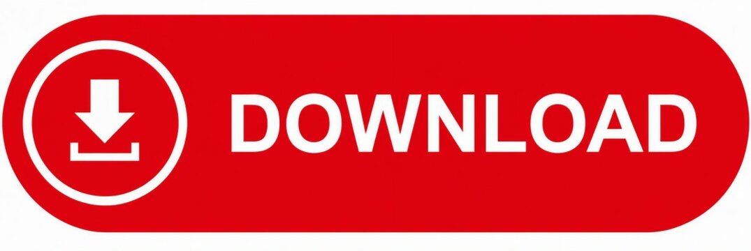 Red download button with white arrow icon