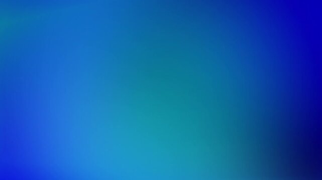 Abstract blue gradient video background. Smooth color transition loop. Teal and azure motion backdrop. Calm fluid texture. Modern video wallpaper.