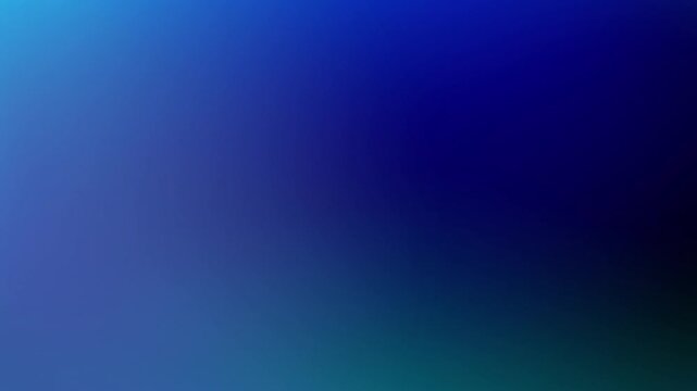 Abstract blue and teal gradient background. Smooth color mesh motion video loop. Modern deep ocean aesthetic texture for web design. Technology presentation backdrop.