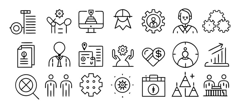 Minimalist of people, animals, and in black