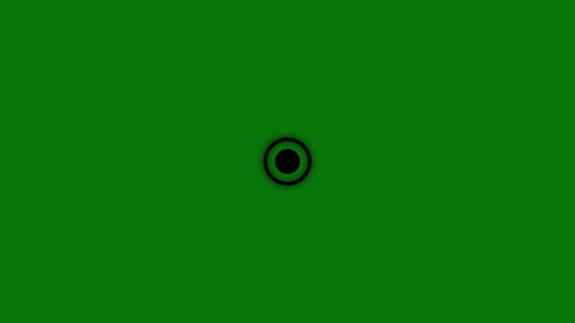Animated location icon, Blinking point on map.blinking location indicators. Program codes are in the foreground.4k stock video.