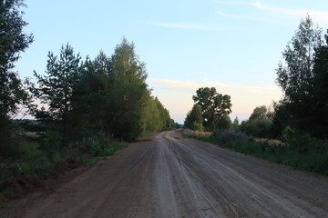 Fototapeta premium road in the countryside
