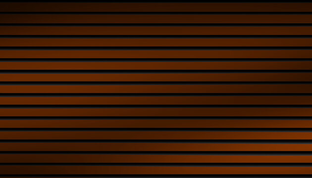 Dark Brown Wooden Slat Background with Horizontal Lines