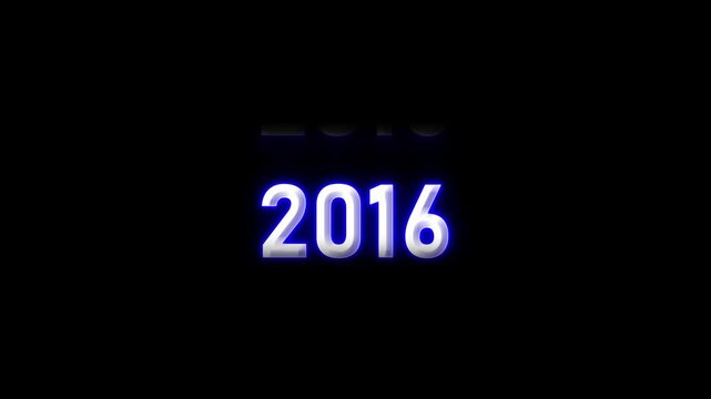 Dynamic scrolling progression timeline animation of 2010 to 2020 years. Scrolling Timeline 2020 Text Animation on Black Background. Vertical Progression from Past to Future Evolution Timeline.