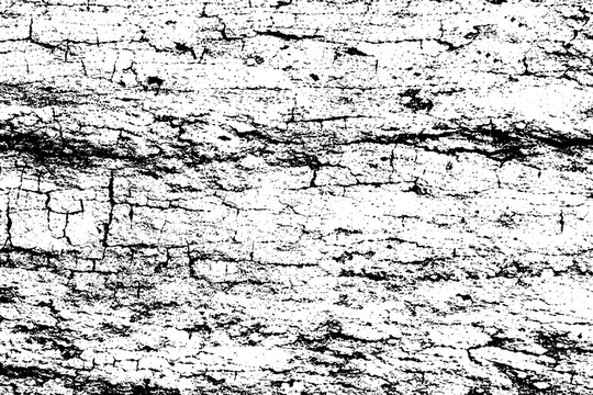 Heavy cracked surface texture overlay black and white grunge bac