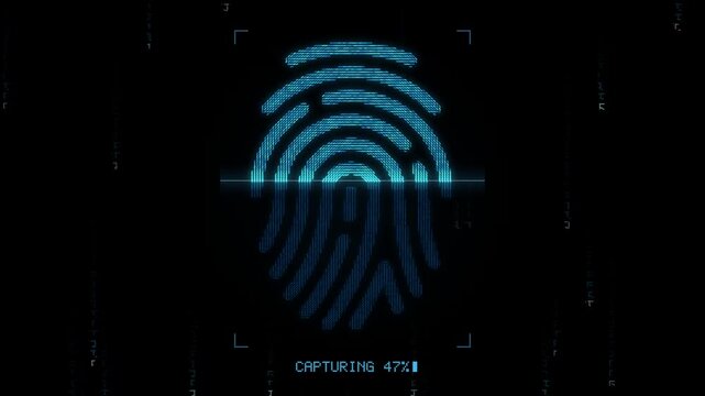 Fingerprint Scanner Loop Failing With No Match in Red Then Verifying Identity in Green