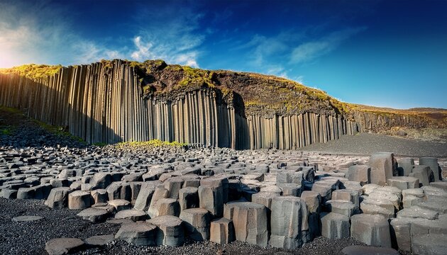 basalt column formation