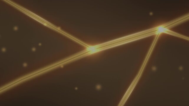A camera slowly pushes and drifts across a slab of smoked glass crossed by a connected network of gold-filled kintsugi seams.