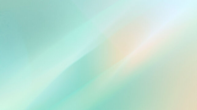 Abstract Pastel Green and Peach Gradient Background with Soft Light