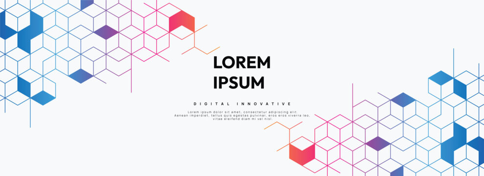 Graphic design element and abstract geometric background.	