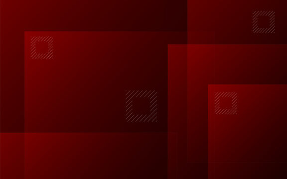 Abstract Dark Red Geometric Background Featuring Overlapping Square Shapes and Subtle Textured Pattern Elements for Professional Modern Design Projects