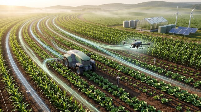 Smart Agriculture and Precision Farming Technology for Sustainable Food Production