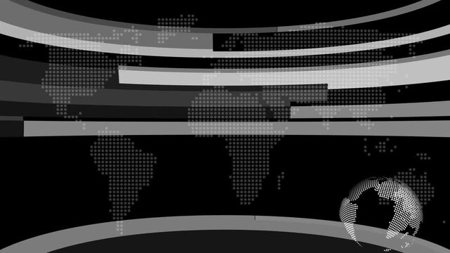 Breaking News Template intro for TV broadcast news show program.live breaking news green screen and seamless looping ticker with.Globe digital news background