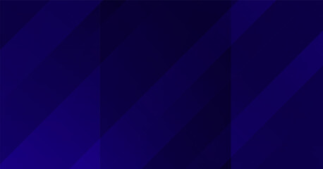 Obraz premium Abstract dark navy blue geometric background with diagonal stripes and modern digital patterns for professional corporate presentations