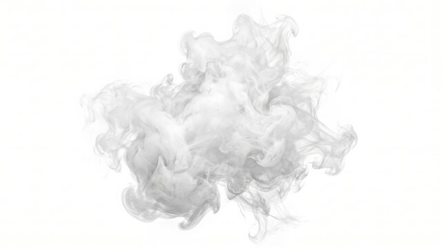 White smoke billows against a plain background in a centralized cluster.