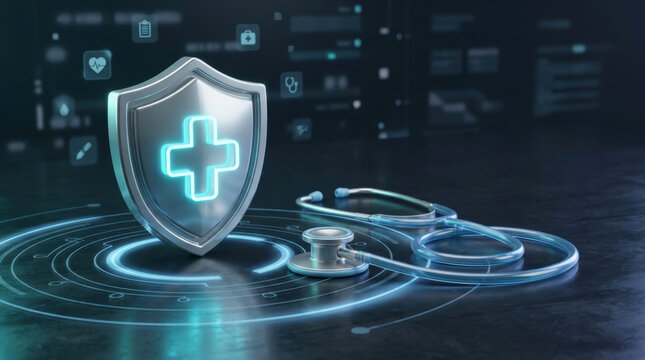 Holographic Medical Shield and Stethoscope Concept