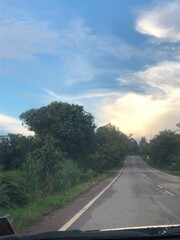 Fototapeta premium road to the sky
