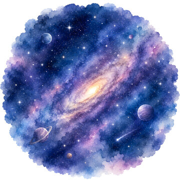 planets abd milky way