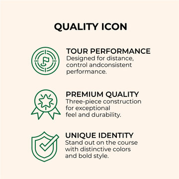 business quality icon template