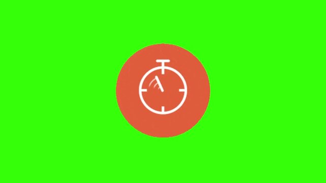 Time Clock Countdown Animation Motion Graphics