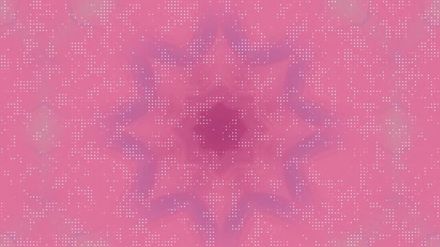 Abstract digital art background with a soft pink and purple star pattern.
