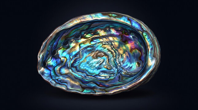 Luminous New Zealand Paua Shell