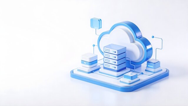 Cloud computing server network diagram